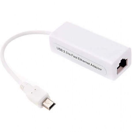 Adaptateur Ethernet vers mini USB - vue générale